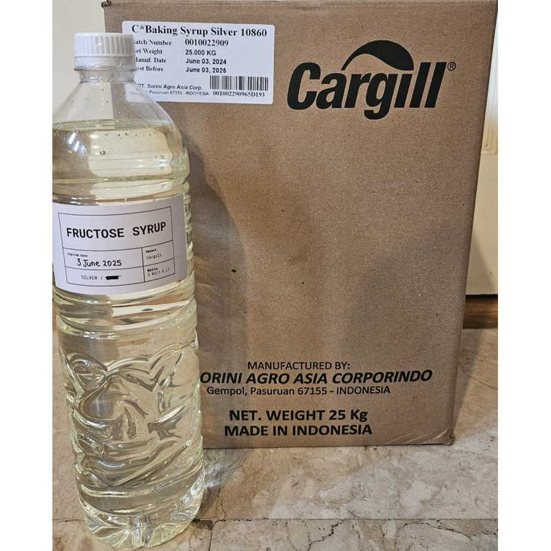 

Gula Cair Cargill Premium Fructose 2 Kg/ Fruktosa / Baking Syrup