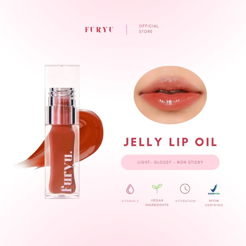 FURYU Jelly Lip Oil - Chocho (Tinted Lip Oil)