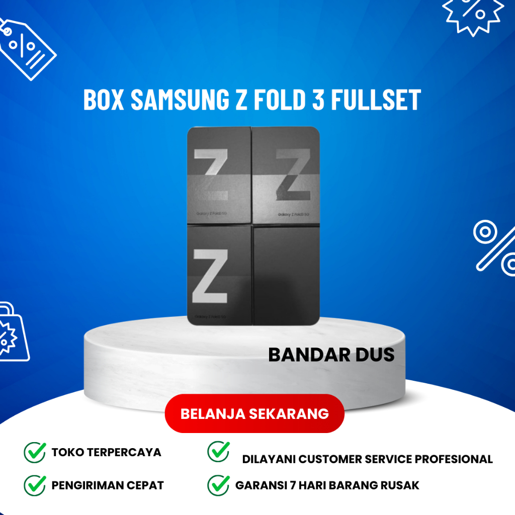 

DUS BOX SAMSUNG Z FOLD 3 FULSET
