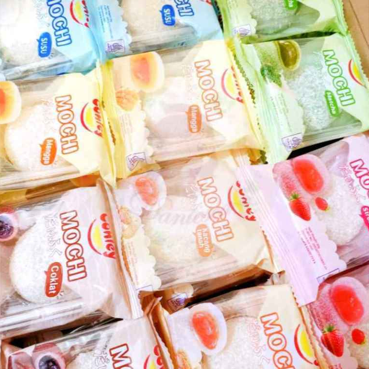 

Mochi conley viral 1dus isi 12pcs | mochi coley jepang jajanan viral