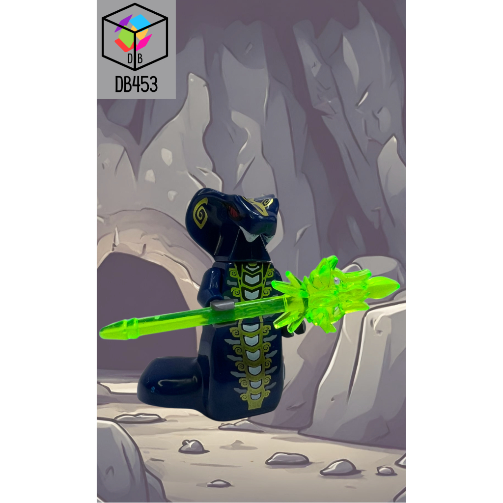 Mainan Anak Edukasi Koleksi Figure Ninja Go Skales Snake Ninjago Snake Ular DB453