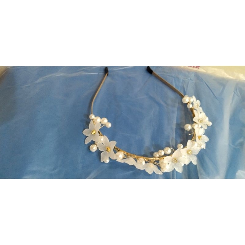 Bando Mahkota bunga mutiara/ Bando Premium/Bando Korea