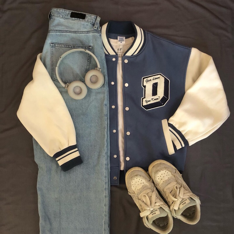 Varsity Onpoint Streetwear damn blue