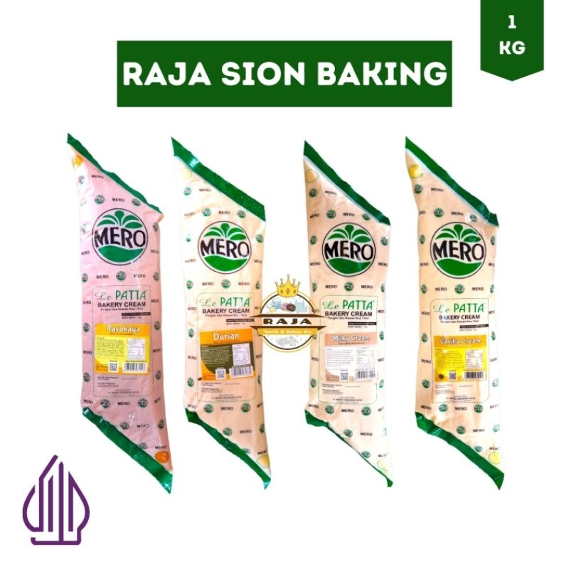 

LePatta Bakery Cream / Isian Roti LePatta Creamfill 1 KG - All Variant