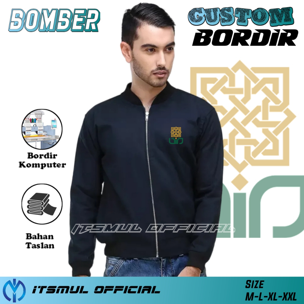 Jaket Bomber UIN Sunan Kalijaga Yogyakarta Bordir Jaket UIN SUKA Bordir
