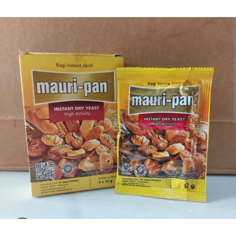 

Ragi instan Mauripan sachet