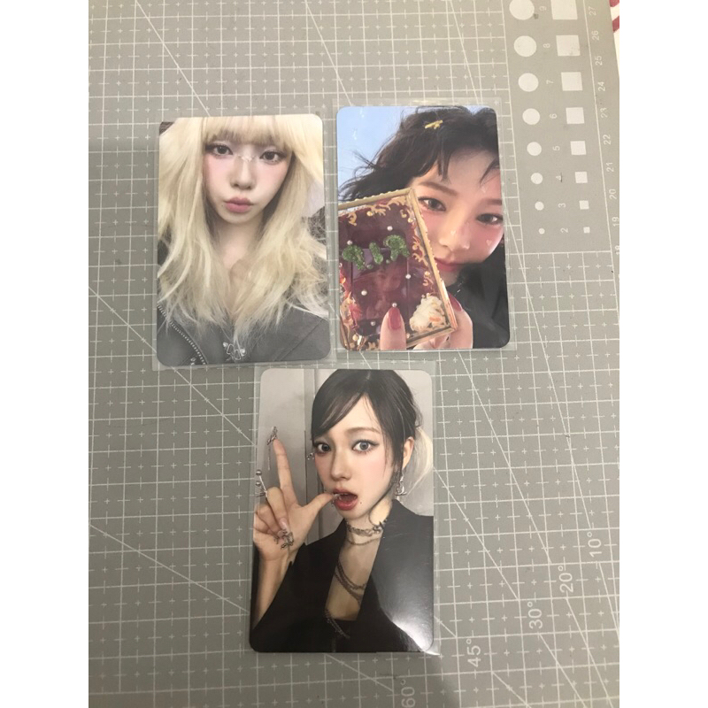 aespa karina armageddon official photocard