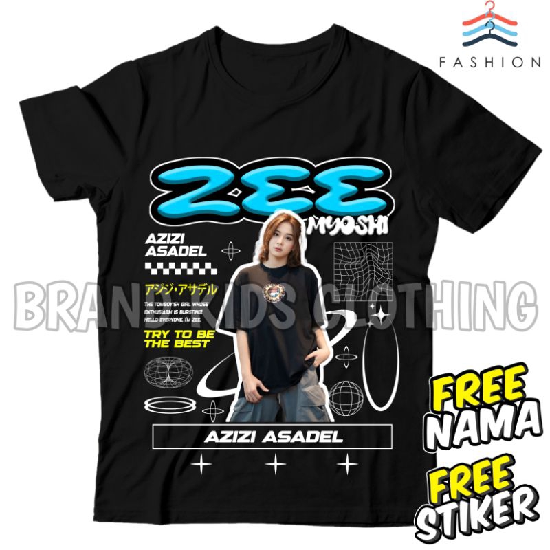 FREE STIKER KAOS ANAK ANAK JKT 48 ZEE BAJU ANAK JKT48 ZEE PAKAIAN KAOS FREE NAMA ANAK