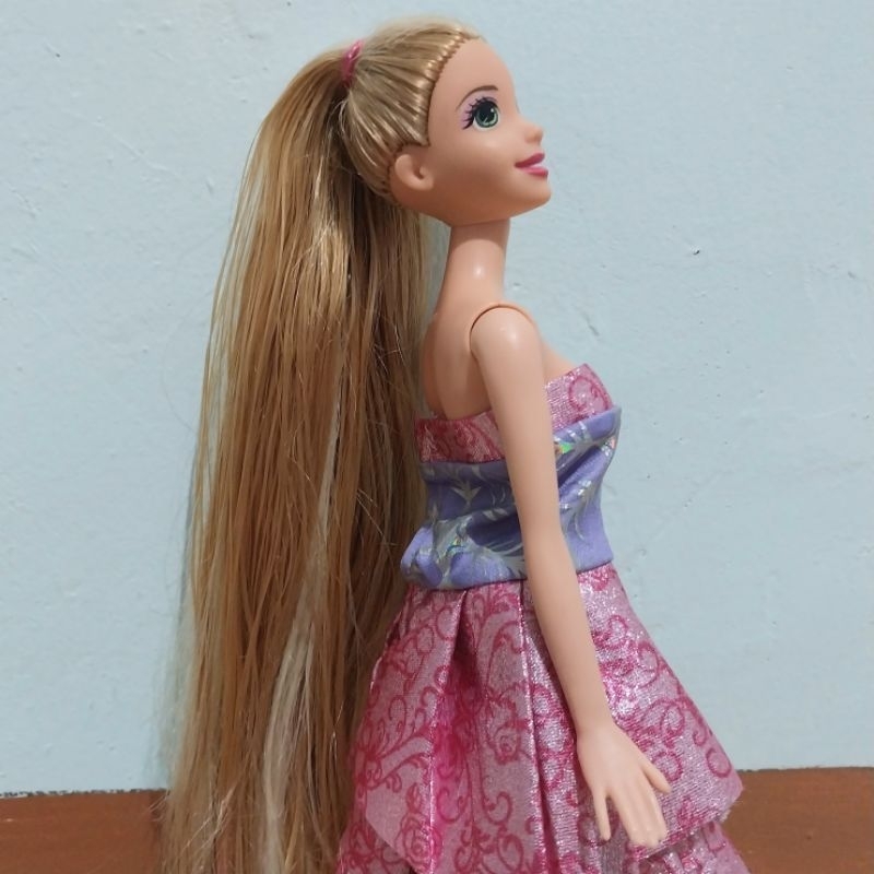 Barbie Rapunzel Tangled Disney Mattel Original Boneka Doll Bekas Second Jadul Preloved