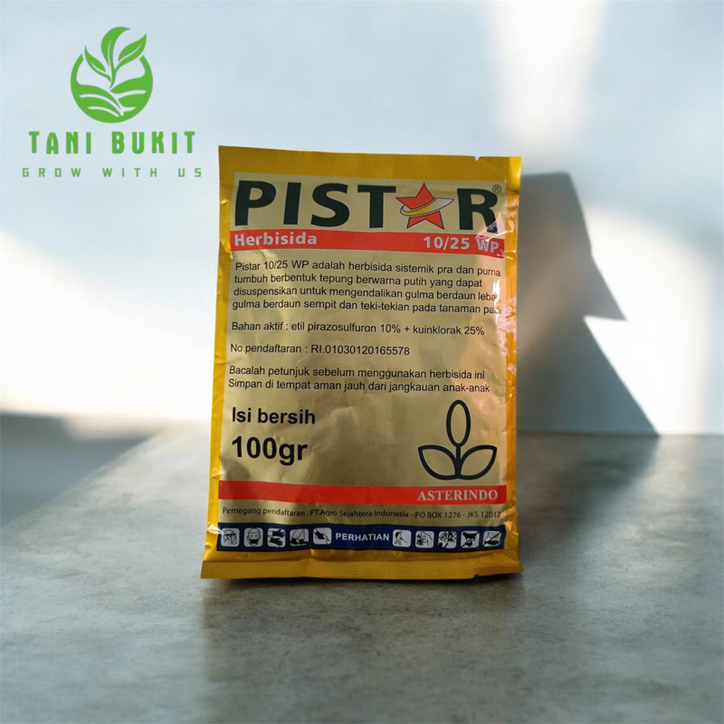HERBISIDA PISTAR 10/25 WP - 20gr , 100gr