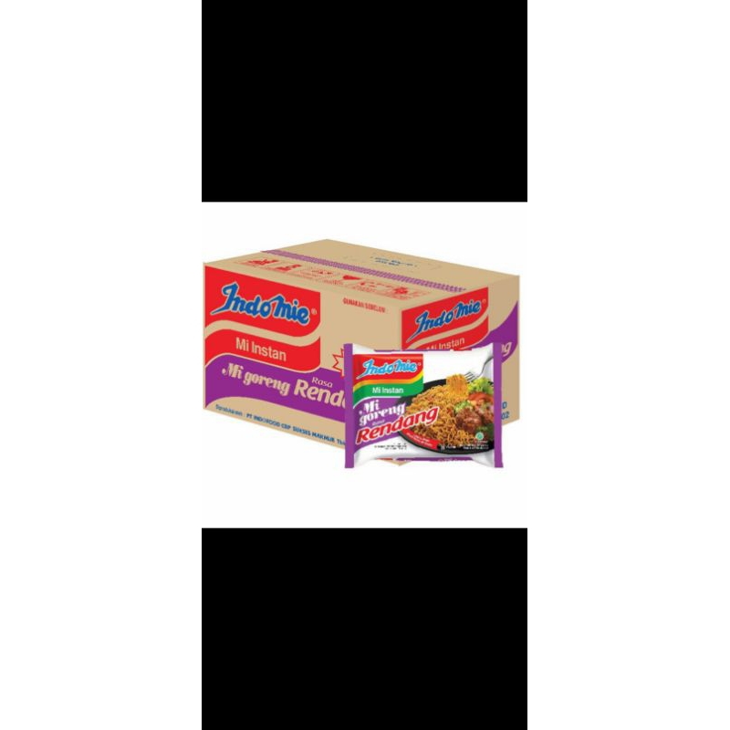 

Indomie goreng rendang 1 dus isi 40pcs