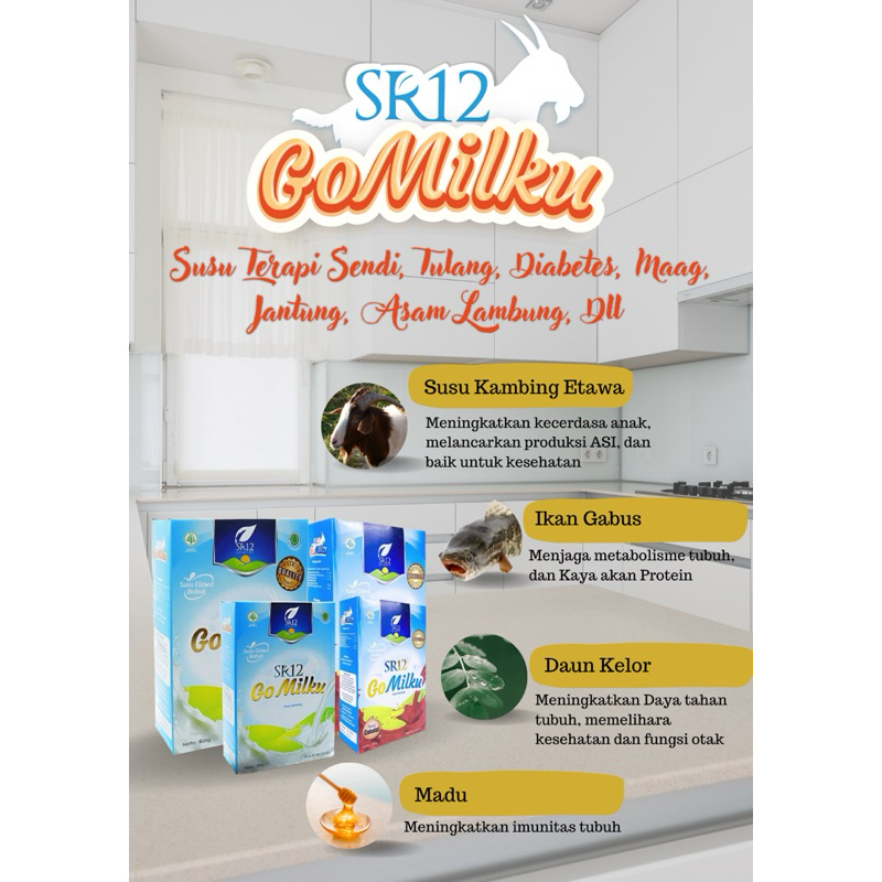 

susu Kambing etawa Gomilku SR12