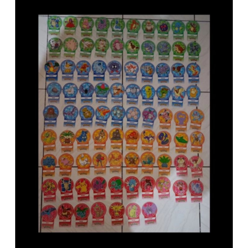 

Pokemon Pembatas Buku 87 Pcs (Choki-Choki)