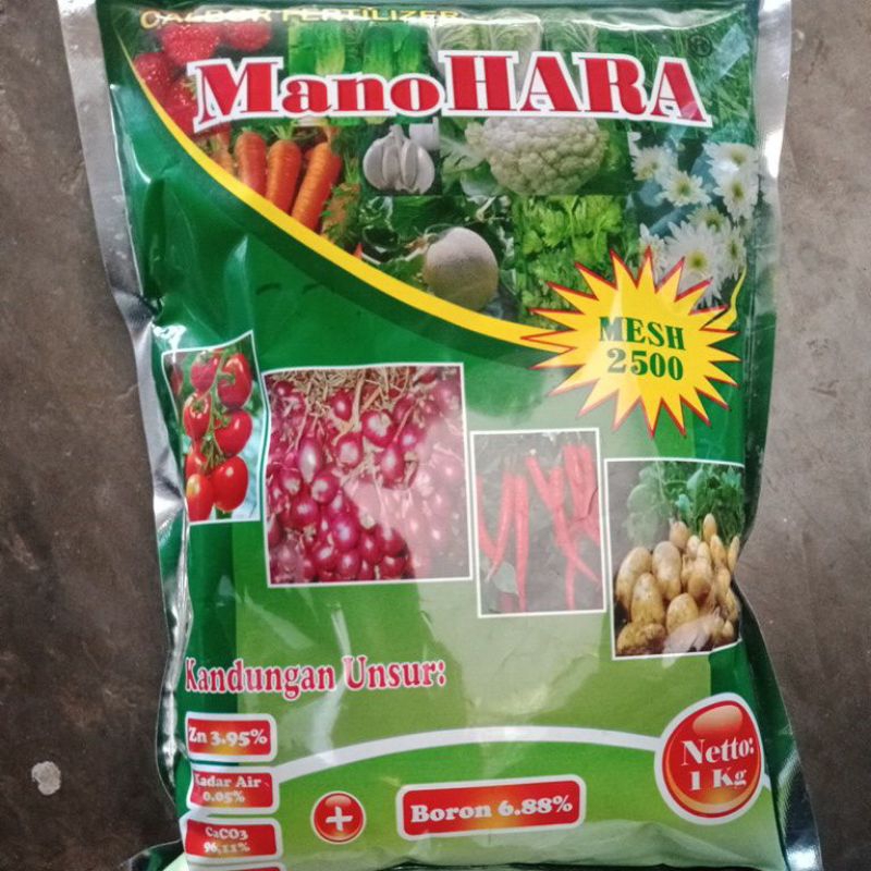 kalsium tanaman Manohara