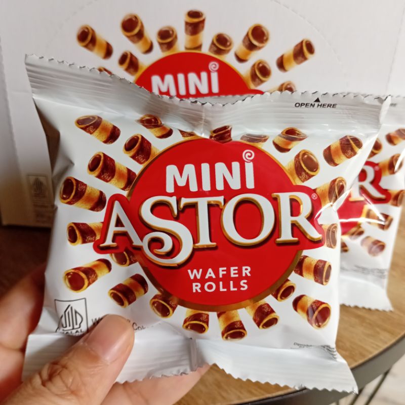 

Astor mini 1 pack isinya 10 pcs @ 20 gr