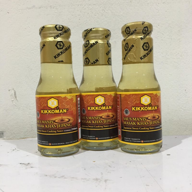 

KIKKOMAN MIRIN HALAL 300 GR - 250 Ml | SWEET COOKING RICE HALAL KHAS JEPANG