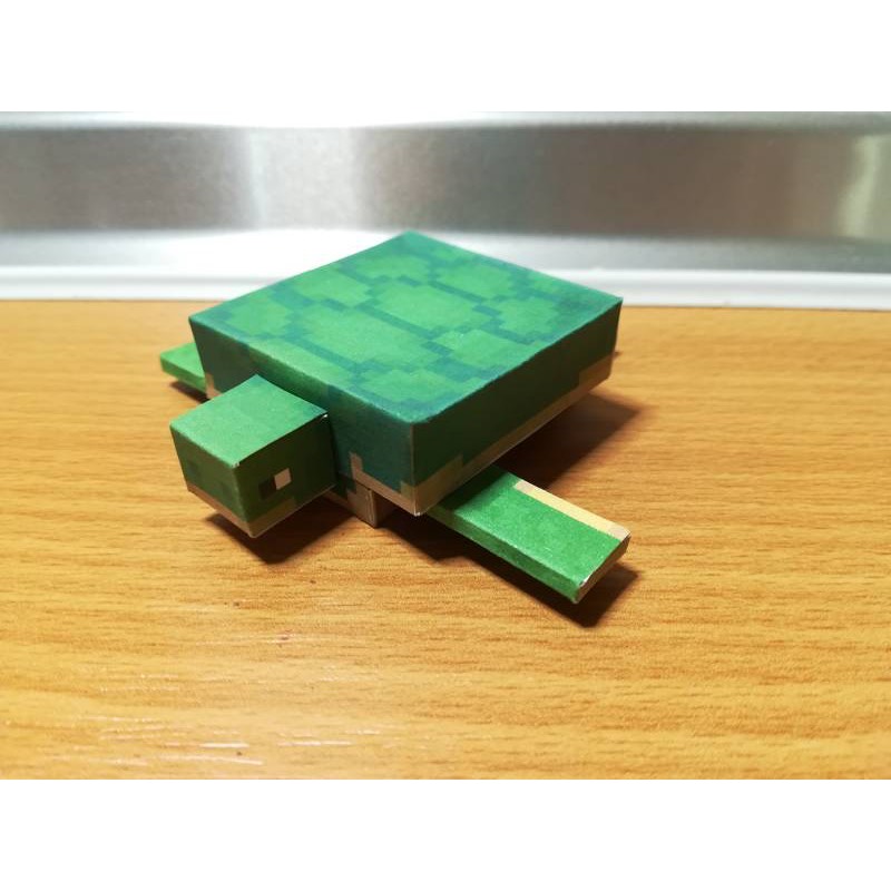 Papercraft Minecraft Hewan Sapi | Sudah Jadi Seperti di Foto | Dekorasi Mainan Koleksi