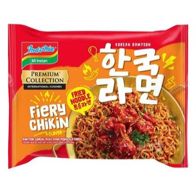 

Indomie Premium Collection Korean Ramyeon Series Fiery Chikin Flavour 94gr