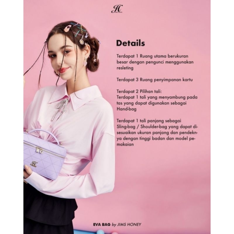 Eva Bag Tas slempang Jims Honey Original 100 %