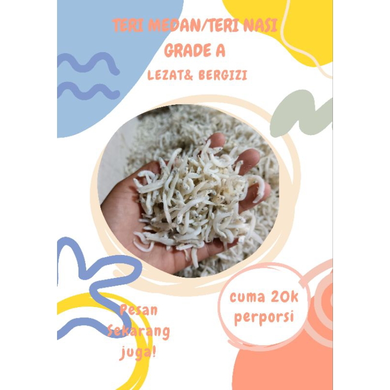 

TERI NASI/TERI MEDAN GRADE A CUMA 20.000AN