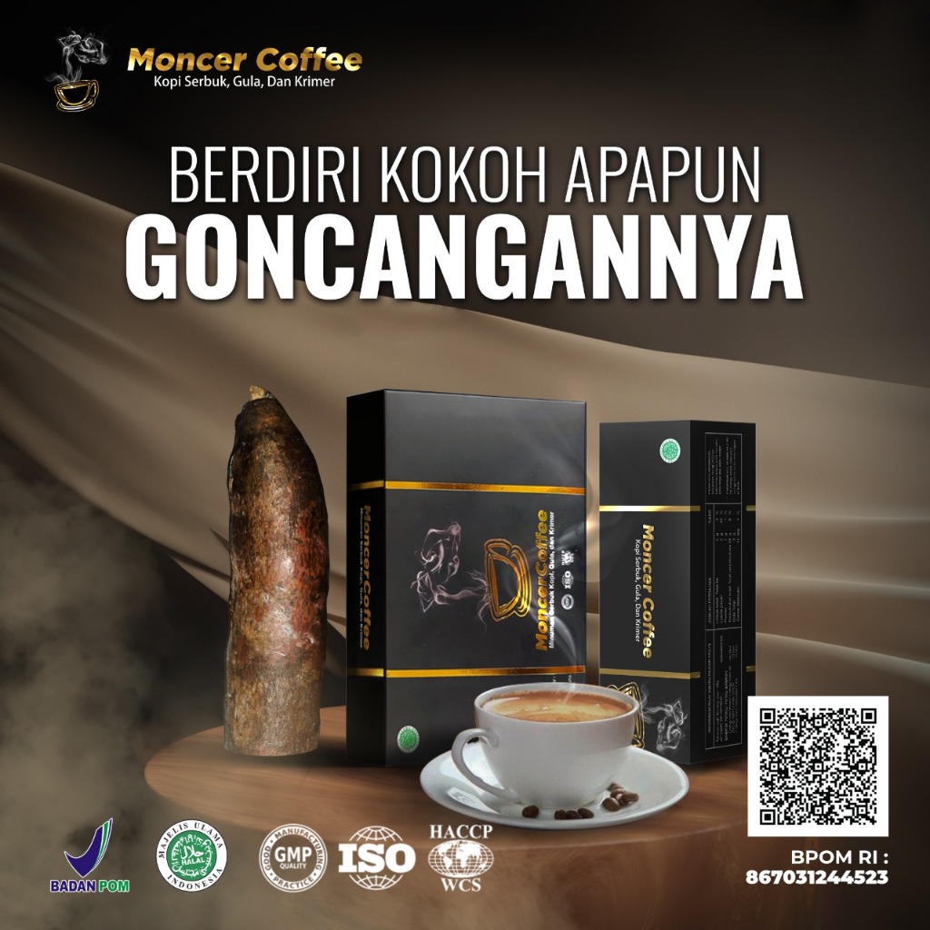 

MOCER COFFEE - MONCEER COFFEE ORIGINAL 1 BOX ISI 8 SACHET BPOM