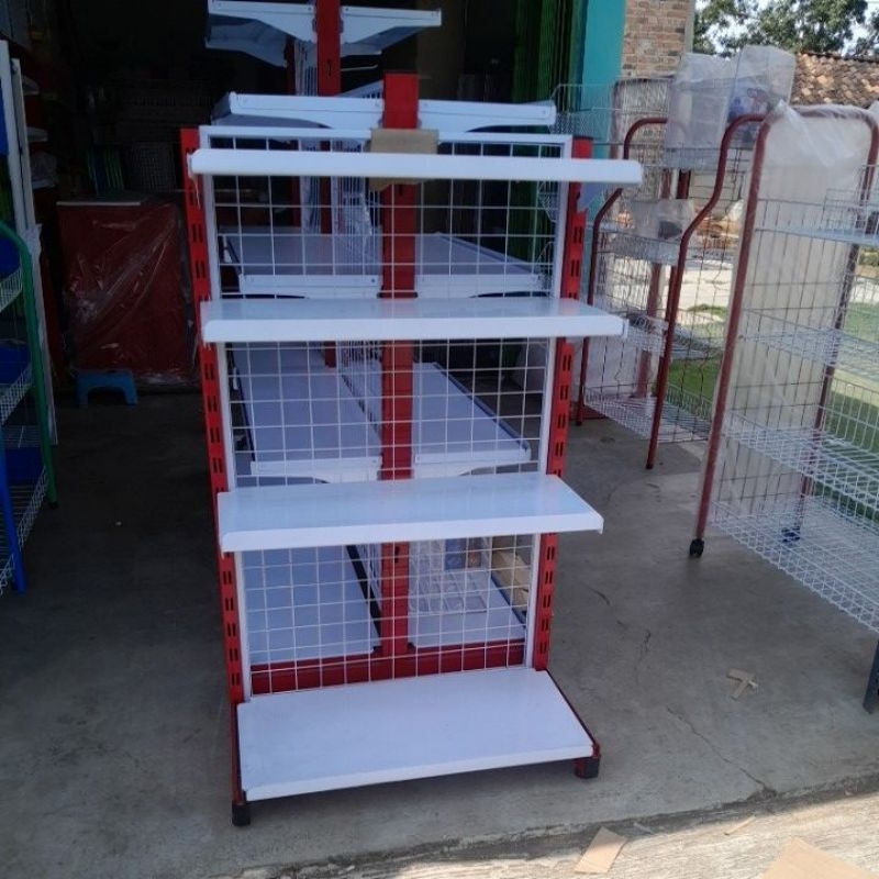 rak gondola single and