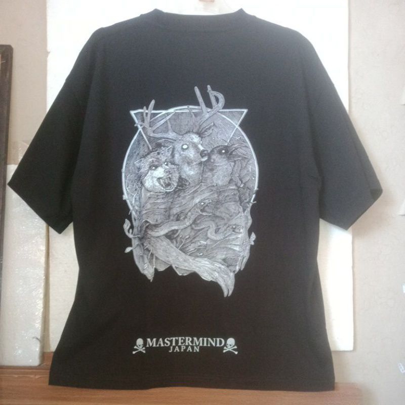 MASTERMIND JAPAN t shirt size M fit L SECOND ORIGINAL