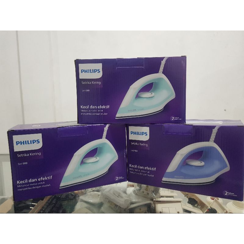 Setrika Kering Philips Seri 500