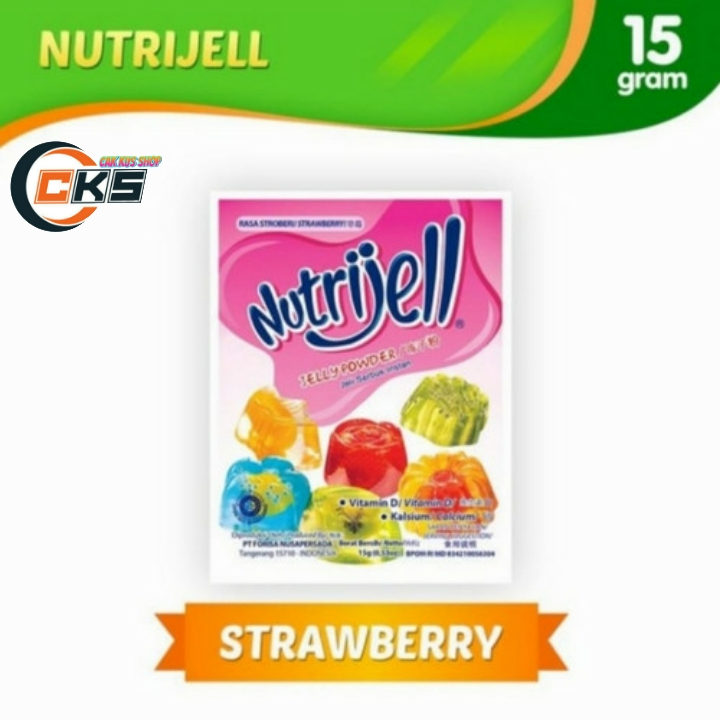 

NUTRIJELL AGAR AGAR RASA STRAWBERRY 15gr