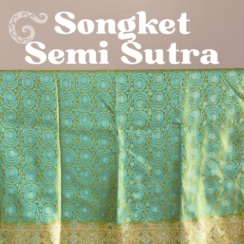 Songket India Semi Sutra (2 meter)