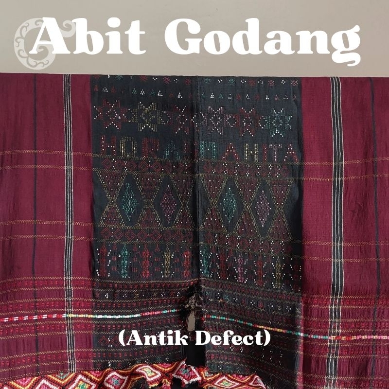 Abit Godang/Ulos Sipirok/Ulos Batak Angkola/Ulos Batak Mandailing (Antik Defect)