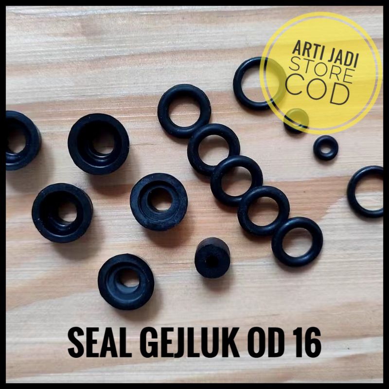 Seal Klep Komplit Gejluk Camber putus OD 16