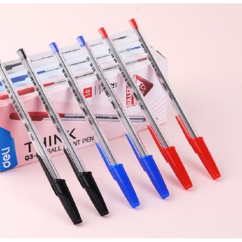 

pulpen deli pen (hitam) 1 pcs