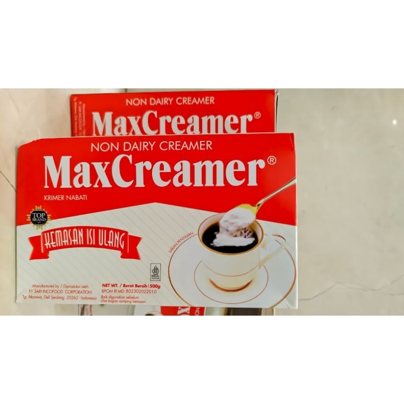 

Max Creamer krimer putih 500 gram
