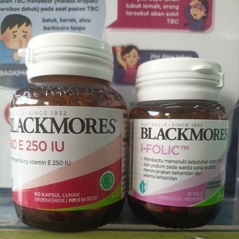 BLACKMORES PAKET PROMIL(I-FOLIC+BIO E 250 IU