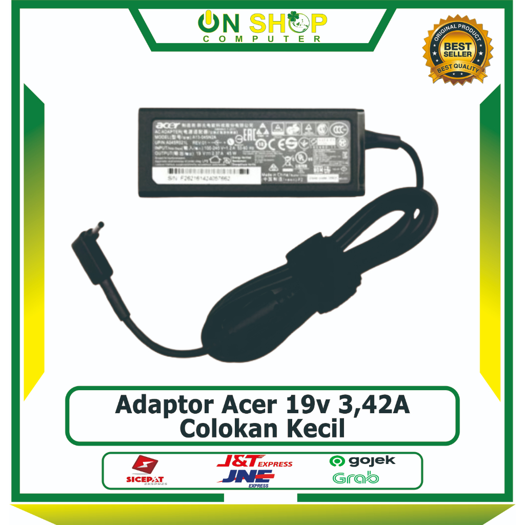 Charger Adaptor Cas Acer Swift 3 SF314-54 SF314-52 19V~3.42A 65W