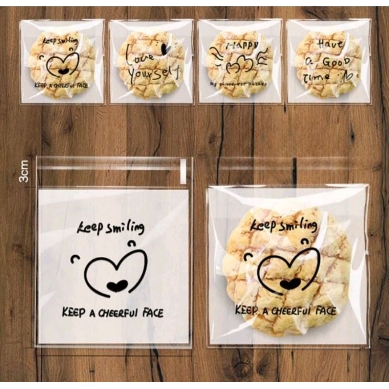 

Plastik Souvenir LOVE YOURSELF 14X14cm @25 pc