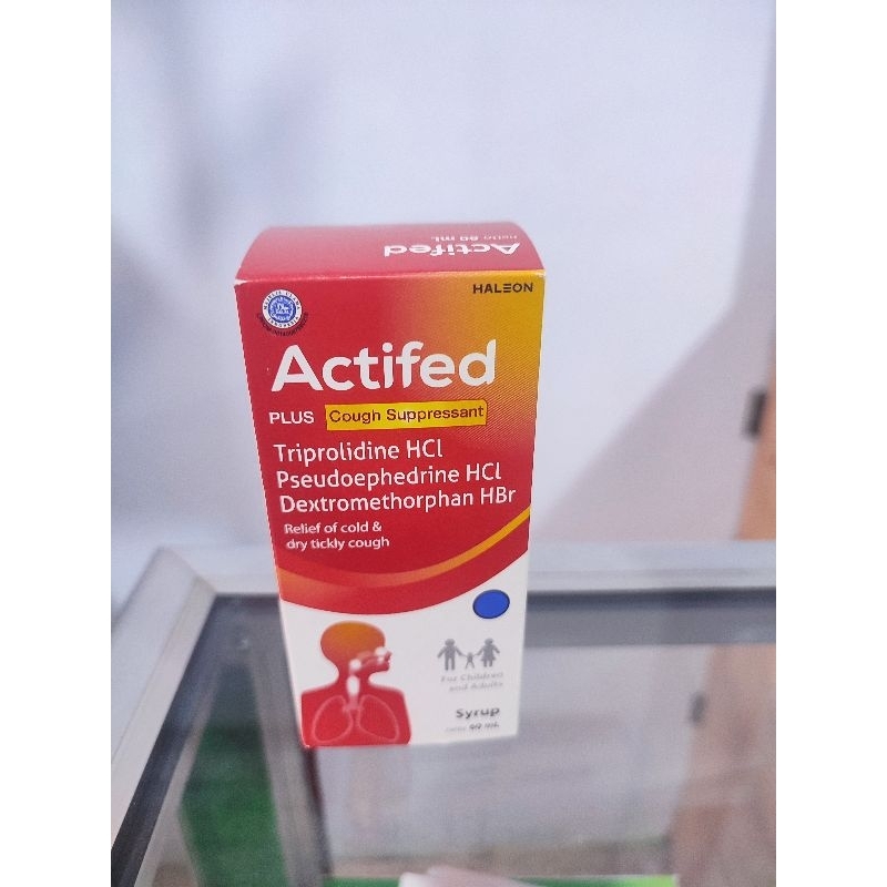 Actifed Plus Cough Supressant