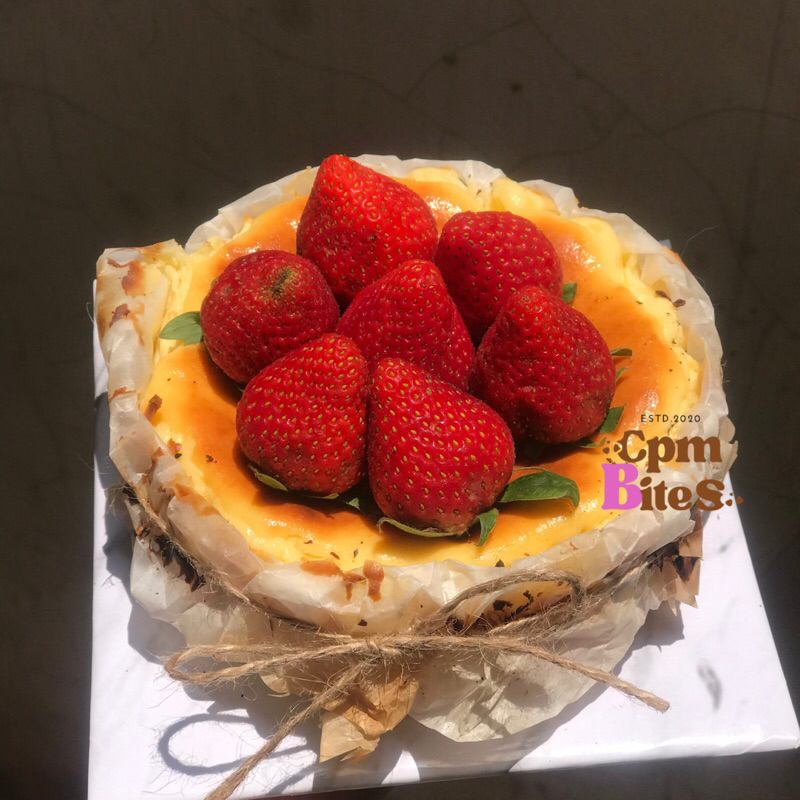 

CPMBites - BASQUE BURNT CHEESE CAKE - CHEESECAKE