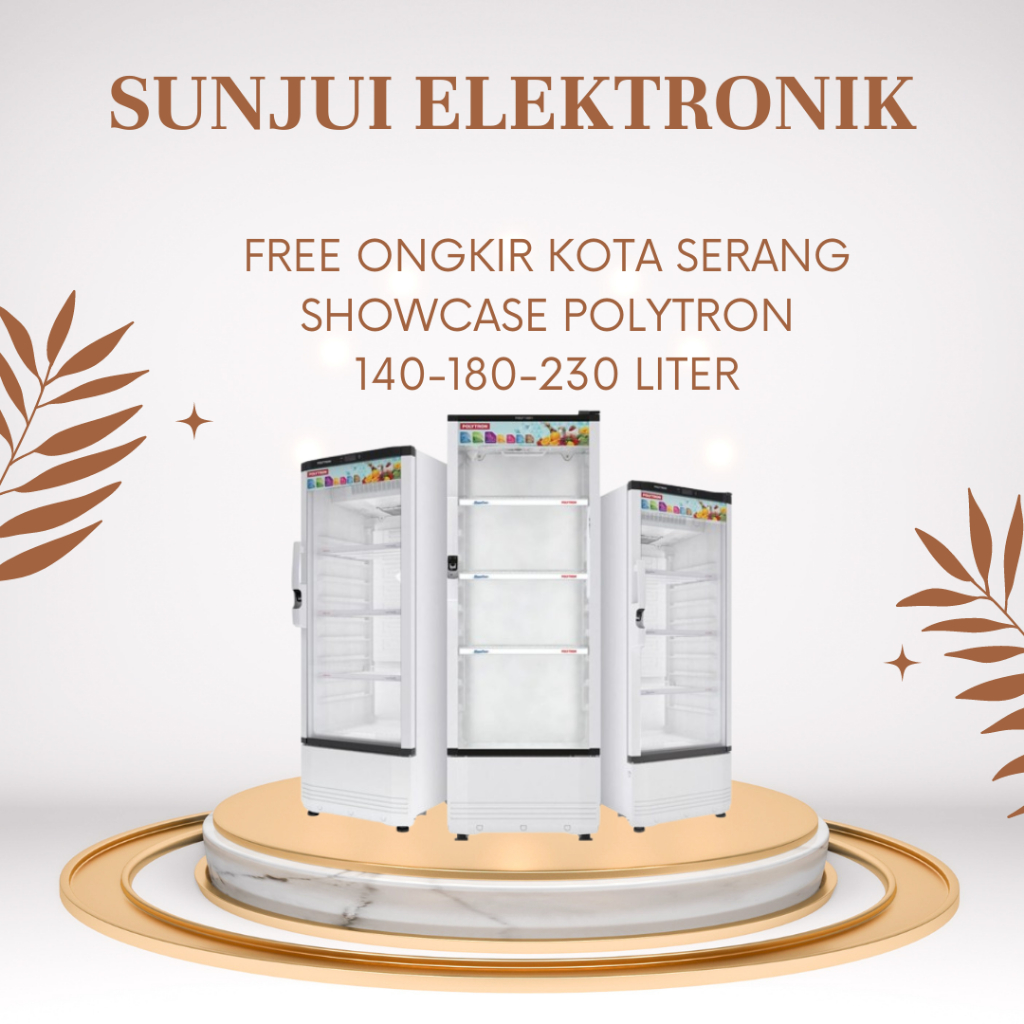 SHOWCASE POLYTRON 4 RAK 230 Liter