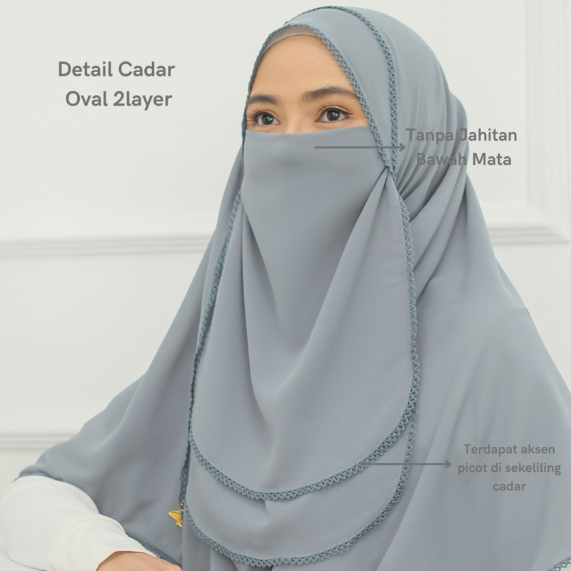 CADAR OVAL 2LAYER / CADAR OVAL PICOT / CADAR TALI