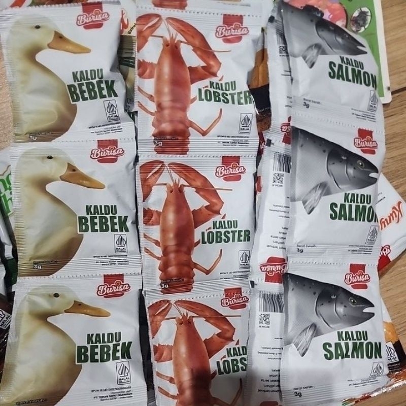 

Bumbu Kaldu Bebek Salmon Lobster 3gr