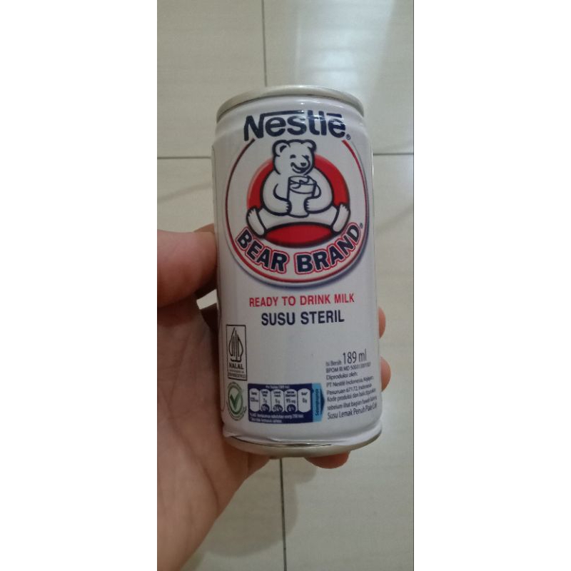 

susu bear brand / susu beruang kaleng 189ml