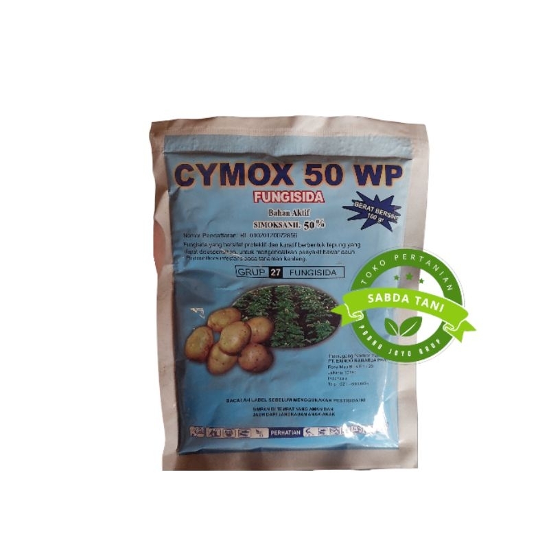 Fungisida CYMOX 50 WP simoksanil 50%