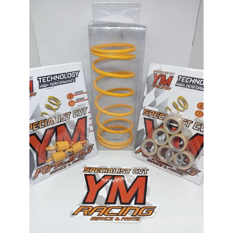 Paket Upgrade Performa CVT YM Racing 1500 RPM Mio M3/Mio Z/Mio S/XRide 125/Fino 125/Soul GT YM Racin
