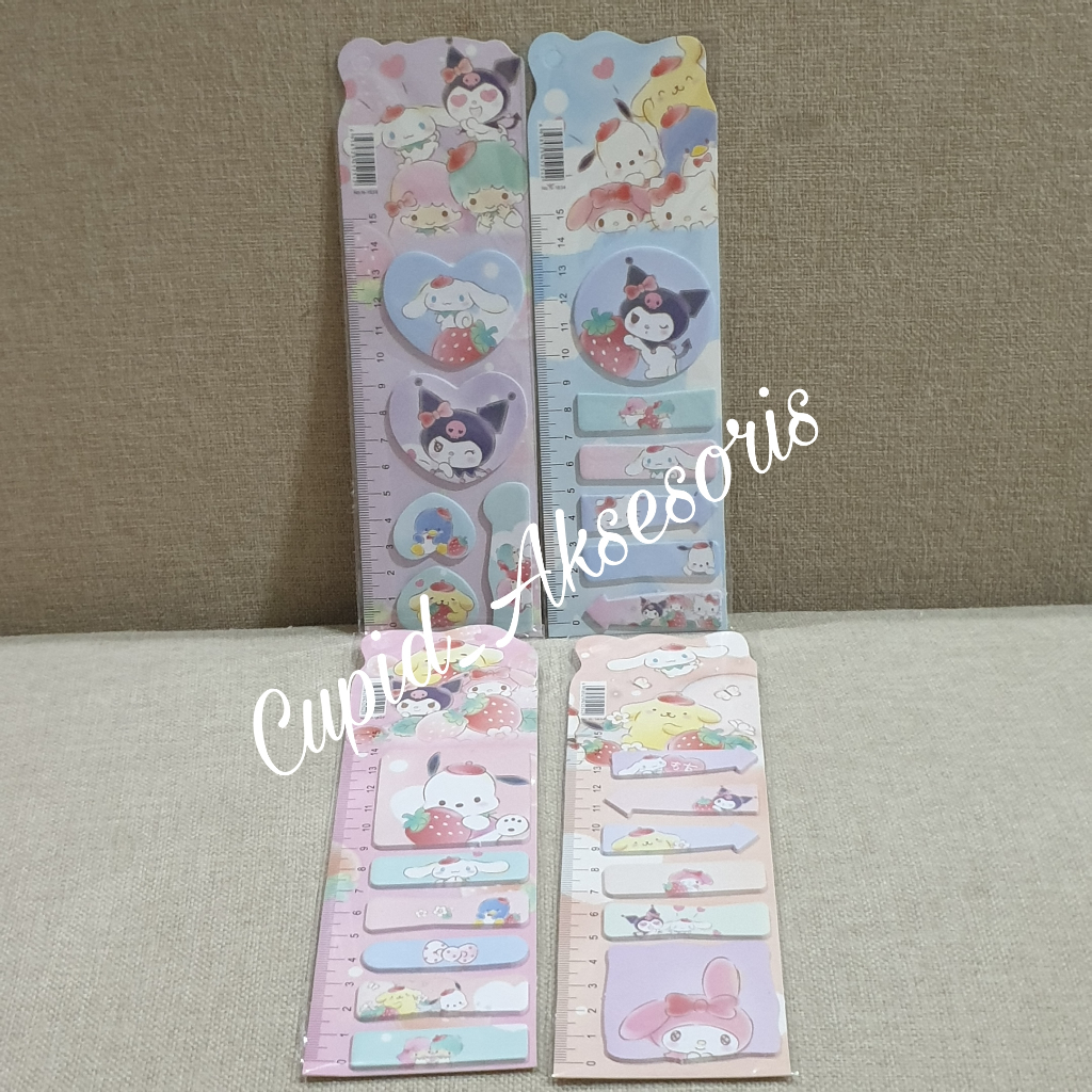 

STICKY NOTE / TEMPELAN KERTAS CATATAN / POST IT SANRIO KUROMI