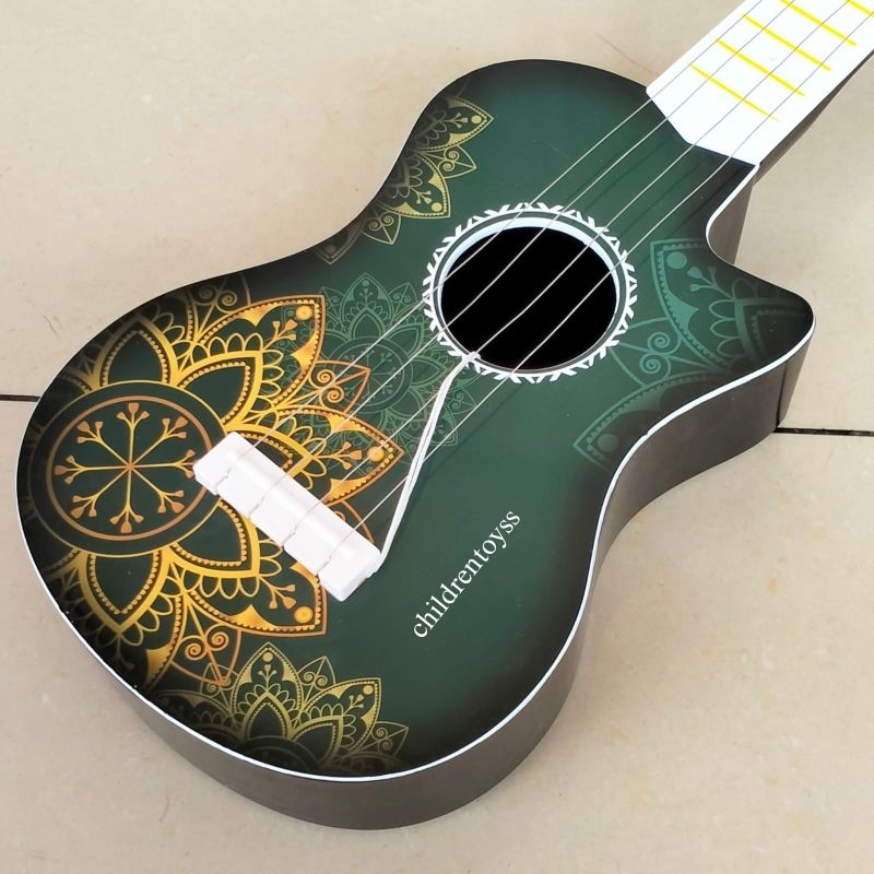 Mainan Gitar ukulele / Mainan Gitar Star  senar 4 / ukulele senar 6