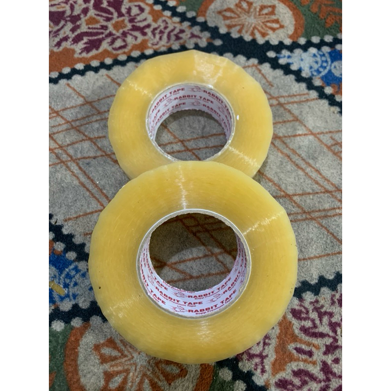 

Lakban RABBIT TAPE 45 mm x 500 Yard plakban packing opp 300M Full kualitas Daimaru