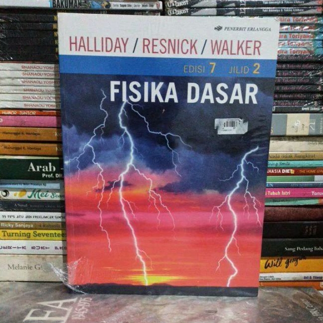 Buku Original FISIKA DASAR EDISI 7 JILID 2 HALLIDAY/ RESNICK / WALKER