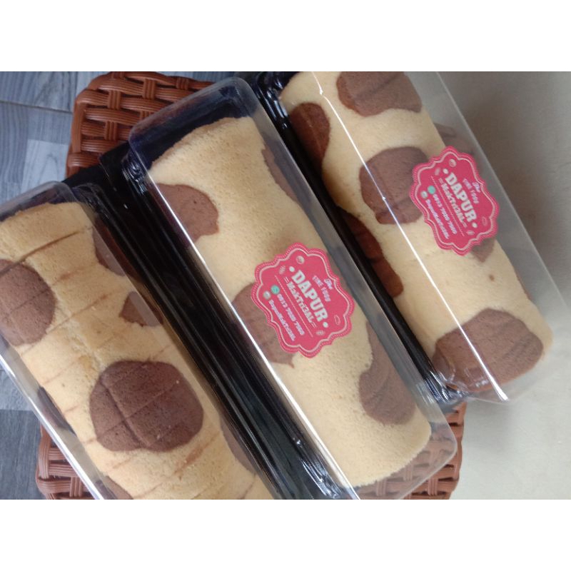 

Bolu Gulung/Bolgul Vanilla/Pandan/Mocca/Moo Moo Roll Cake/Coklat